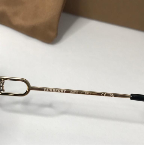 💯 Originl Burberry Luna Gray Gradient Square Ladies Sunglasses BE4332F 30018G - Picture 16 of 17